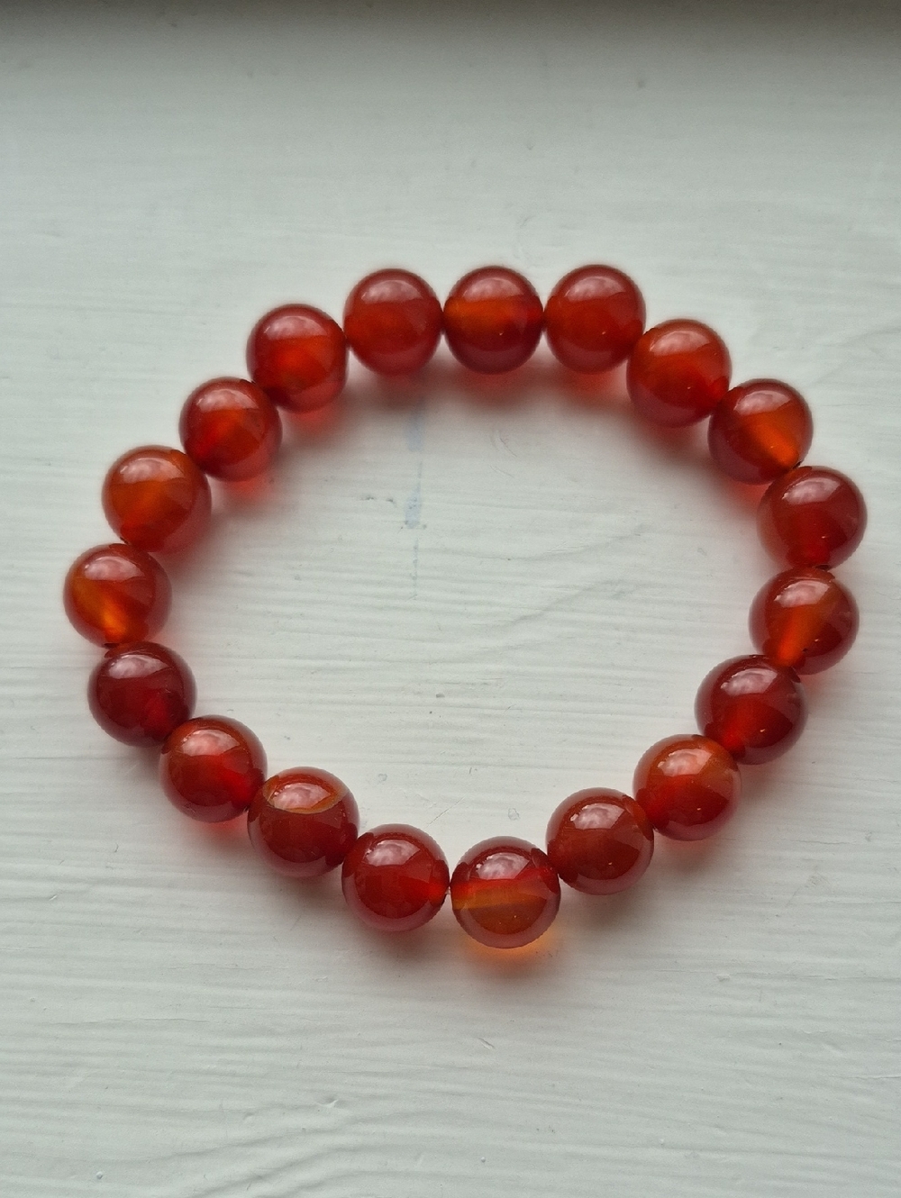 Aragonite Powerbead Bracelet - Picture 3 of 4